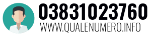 Numero di telefono 03831023760 03831023760