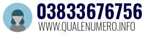 Numero di telefono 03833676756 03833676756