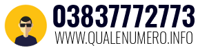 Numero di telefono 03837772773 03837772773