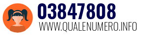 Numero di telefono 03847808 03847808