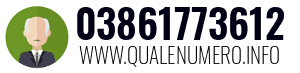 Numero di telefono 03861773612 03861773612