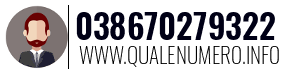 Numero di telefono 038670279322 038670279322