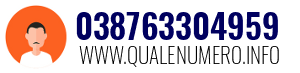 Numero di telefono 038763304959 038763304959