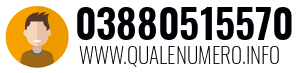 Numero di telefono 03880515570 03880515570