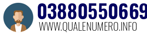 Numero di telefono 03880550669 03880550669