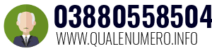 Numero di telefono 03880558504 03880558504