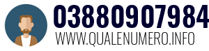 Numero di telefono 03880907984 03880907984