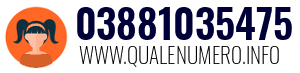 Numero di telefono 03881035475 03881035475