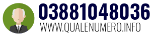 Numero di telefono 03881048036 03881048036