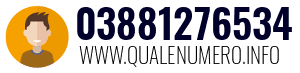 Numero di telefono 03881276534 03881276534