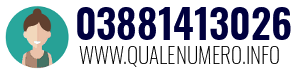 Numero di telefono 03881413026 03881413026