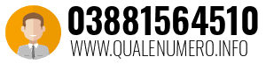 Numero di telefono 03881564510 03881564510