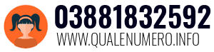 Numero di telefono 03881832592 03881832592