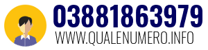 Numero di telefono 03881863979 03881863979