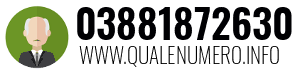 Numero di telefono 03881872630 03881872630