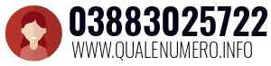 Numero di telefono 03883025722 03883025722