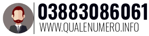 Numero di telefono 03883086061 03883086061