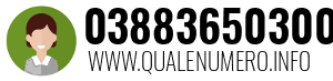 Numero di telefono 03883650300 03883650300