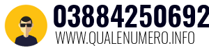 Numero di telefono 03884250692 03884250692