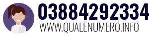 Numero di telefono 03884292334 03884292334