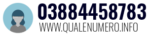 Numero di telefono 03884458783 03884458783