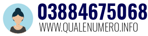 Numero di telefono 03884675068 03884675068