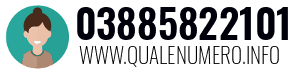 Numero di telefono 03885822101 03885822101