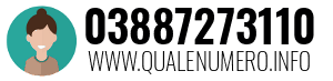 Numero di telefono 03887273110 03887273110