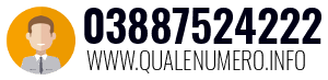 Numero di telefono 03887524222 03887524222