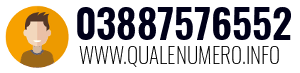 Numero di telefono 03887576552 03887576552
