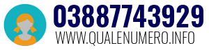 Numero di telefono 03887743929 03887743929