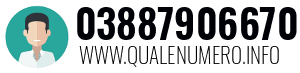 Numero di telefono 03887906670 03887906670