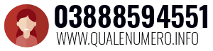 Numero di telefono 03888594551 03888594551