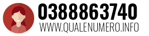 Numero di telefono 0388863740 0388863740