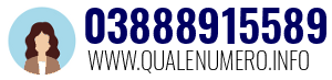 Numero di telefono 03888915589 03888915589