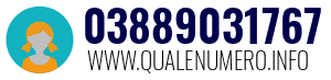 Numero di telefono 03889031767 03889031767