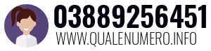 Numero di telefono 03889256451 03889256451