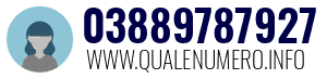 Numero di telefono 03889787927 03889787927