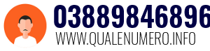 Numero di telefono 03889846896 03889846896