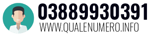 Numero di telefono 03889930391 03889930391