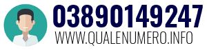 Numero di telefono 03890149247 03890149247