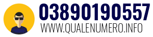 Numero di telefono 03890190557 03890190557