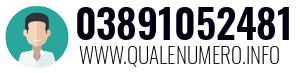 Numero di telefono 03891052481 03891052481