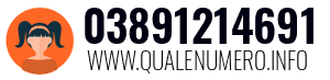 Numero di telefono 03891214691 03891214691