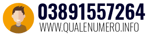 Numero di telefono 03891557264 03891557264