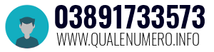 Numero di telefono 03891733573 03891733573