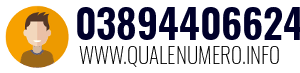 Numero di telefono 03894406624 03894406624