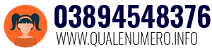 Numero di telefono 03894548376 03894548376