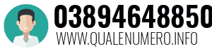 Numero di telefono 03894648850 03894648850