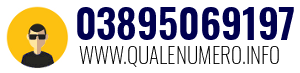 Numero di telefono 03895069197 03895069197